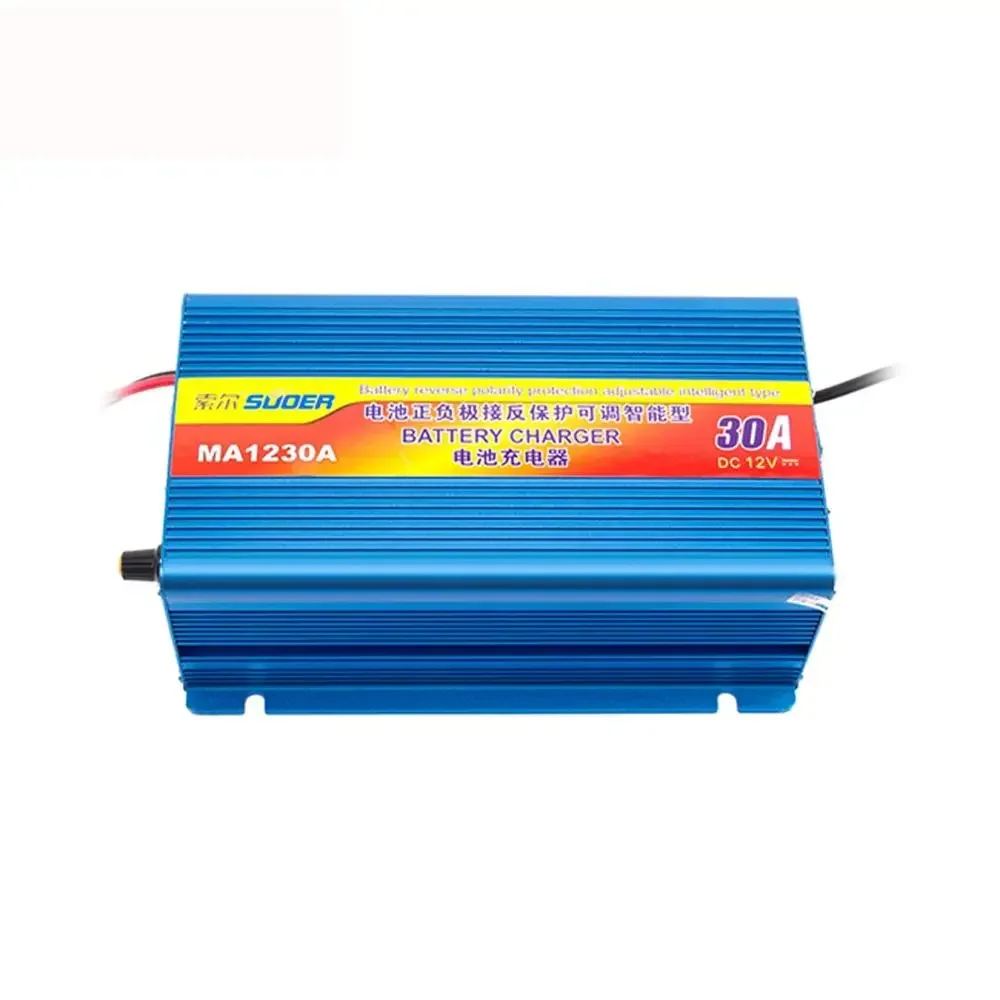 핫 세일 MA-1230A 태양광 자동차 배터리 충전기 출력 12V/30A, 입력 AC220V, 12A, 600AH 배터리용 충전기