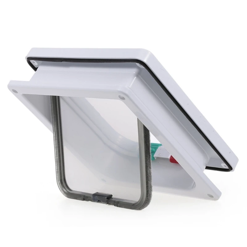 Freedom Dog Security Door for Pet Kitten Cats Flap Door for Indoor Outdoor Cold Weather Flap Pet Dogs House