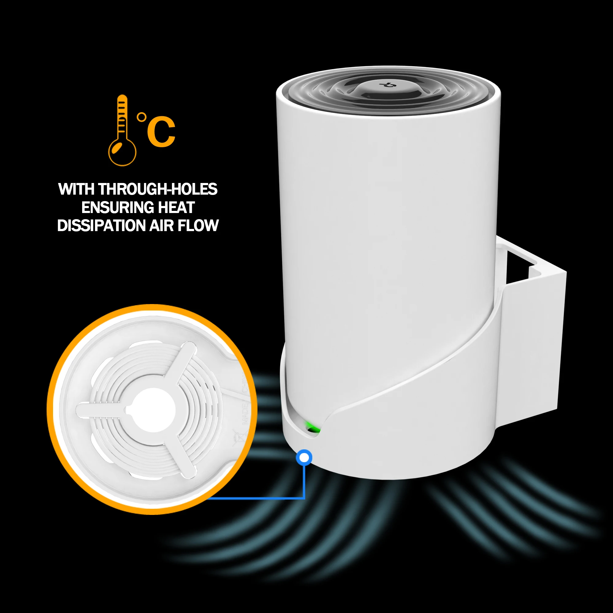 Tp-link Deco Wall Mount Economia de Espaço Suporte de Suspensão de Parede X68 Xe75 Xe75 Pro X75 X80 Ax5400 X75pro Mesh Wi-fi System