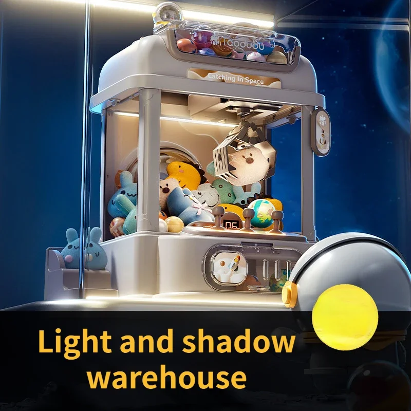 Claw Catch Toy Clip Doll Machine Children Remote Control Mini Claw Machine Arcade Crane Doll Machine