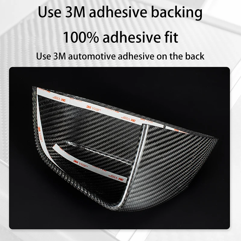 테슬라 모델 Y 주니퍼 2025+ 카본 파이버 사이드미러 커버 완벽 호환 100%  카본 파이버 사이드미러 하우징