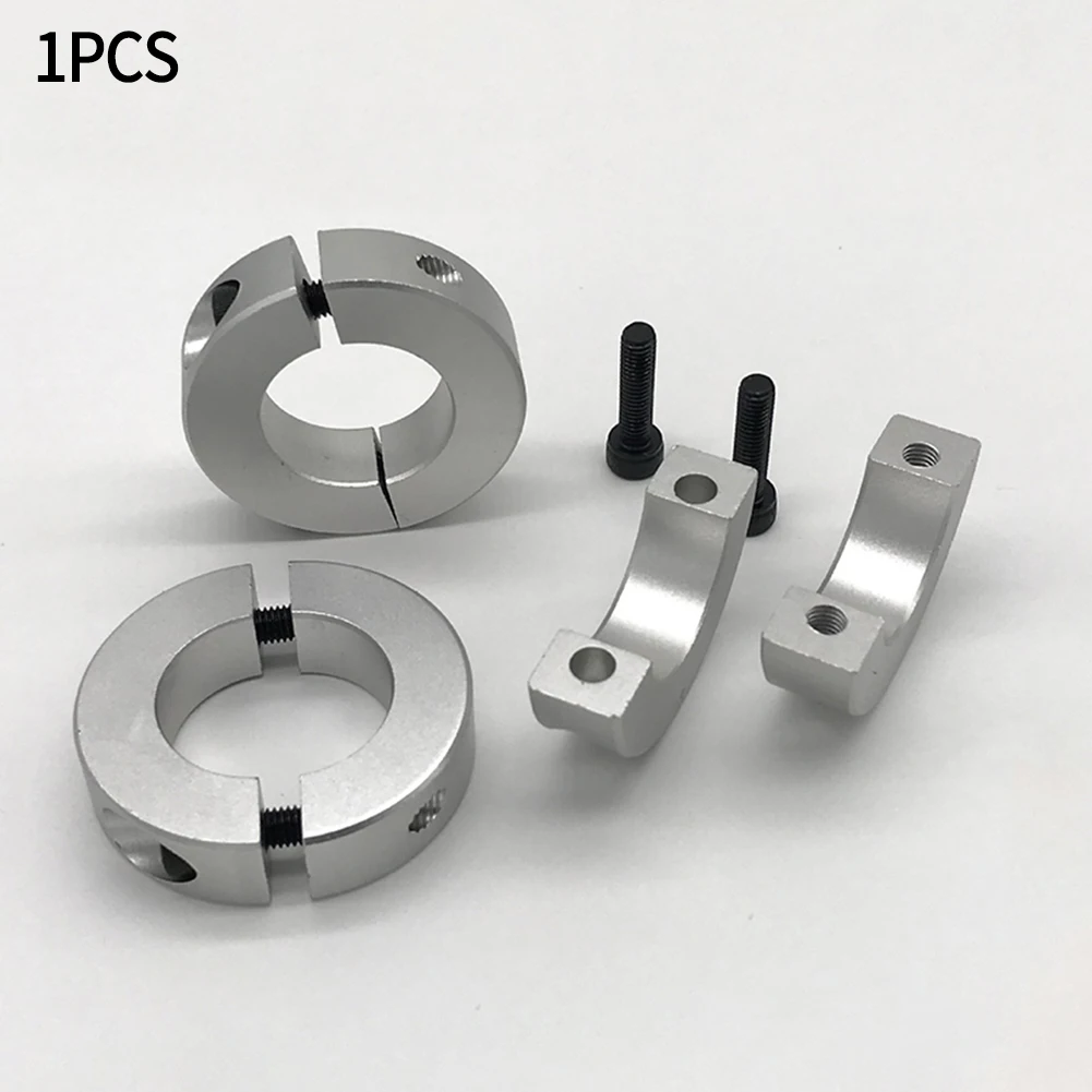 

Double Split Shaft Collar Clamp, 6mm 40mm, Aluminum Alloy, Interchangeable, Anti corrosion Treatment, Durable 1