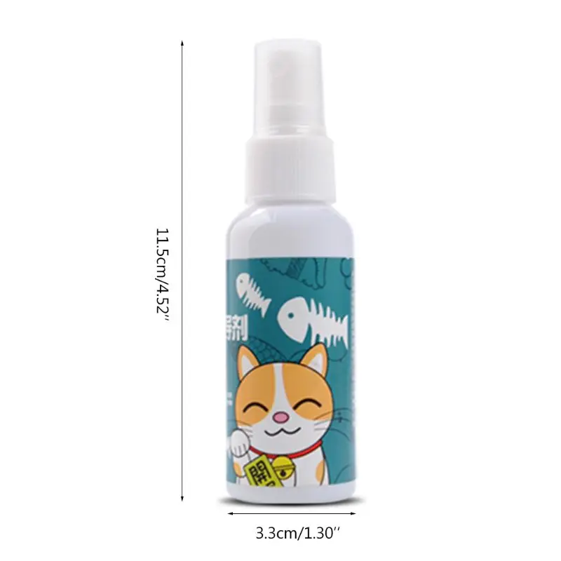 50ml Cat Catnip Spray Pet Training Toy Organic Natural Healthy Kitten Cat Mint Funny Scratching Toy Drop Shipping