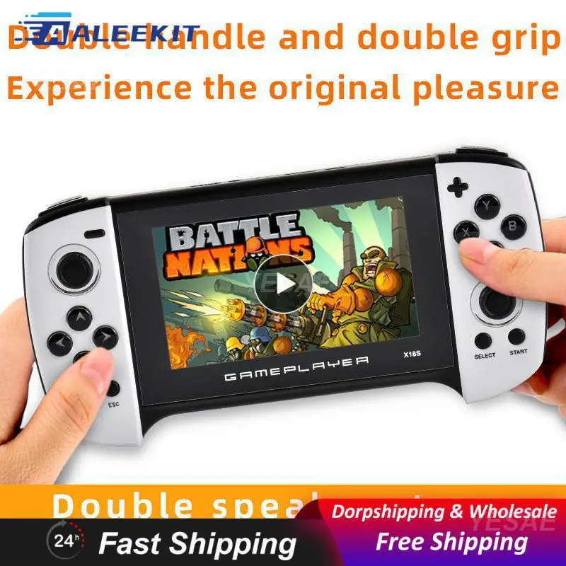 

Handheld Arcade Console 4.3-inch Large Screen Upgrade Enhanced Version Portable Classic For Children Gifts Fc Game Console