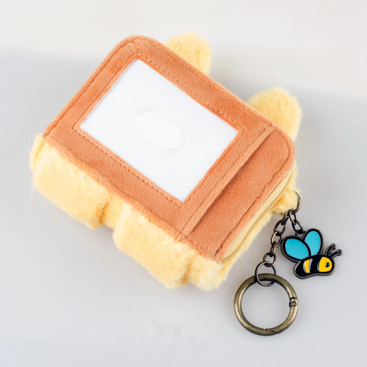 Disney Winnie the Pooh Plush 3D Wallet Fashion Personality Coin Purse Card Holder ID Window