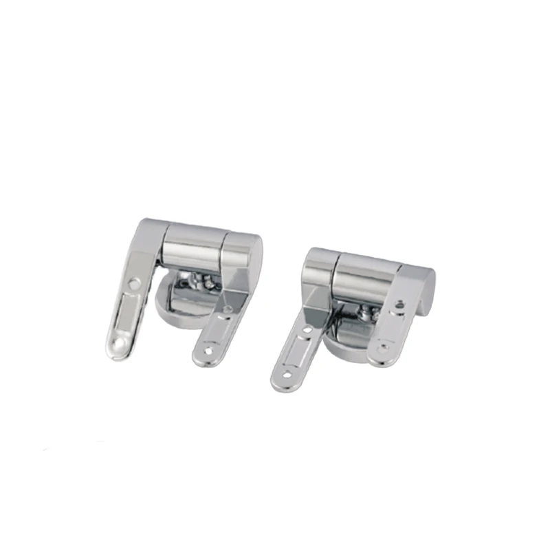 Stainless Alloy Toilet Seat Hinge Replacement Parts Mountings Fix Bathroom Accessories