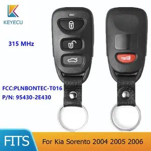 FCC ID: PLN BONTEC-T009, P/N: 0K58A-67 Upgraded Remote Control Car Key Fob  3+1 Buttons for KIA Spectra Optima Sorento Sedona - AliExpress