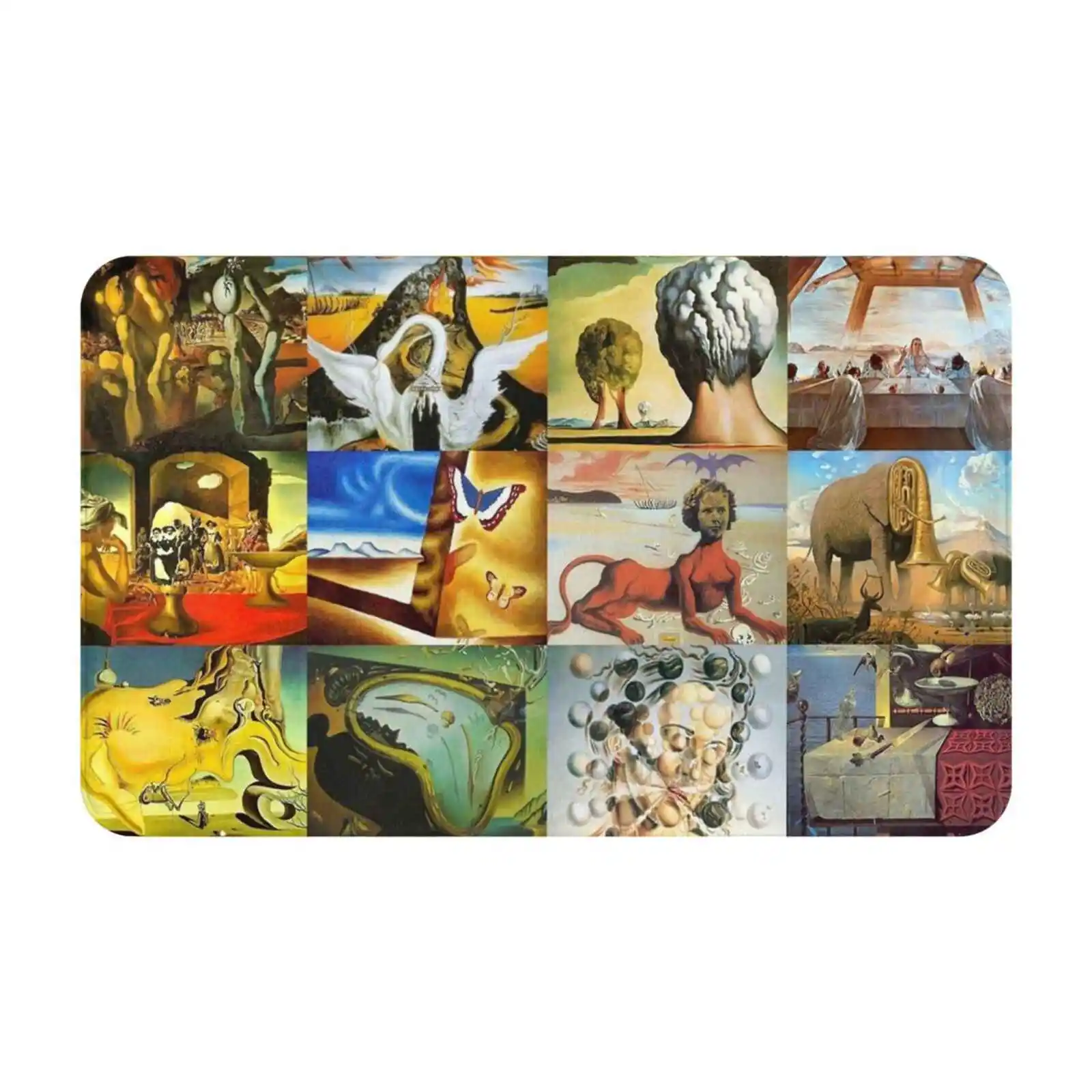 Salvador Dali Comodo Zerbino Tappeto Tappeto Foot Pad Dali Spagnolo Surreality