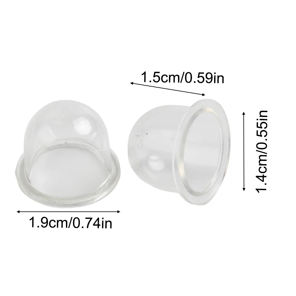

10x Petrol Primer Strimmer Fuel Bulb Pump For Hedge Strimmers Trimmer Chainsaws Strimmer Clear Tool Automotive Accessories