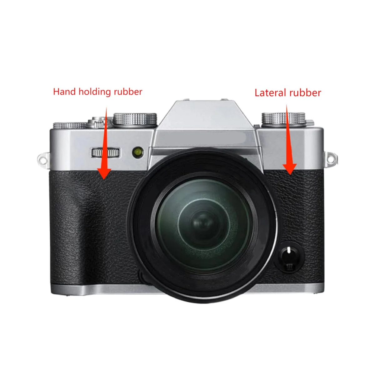 1 Set Copertura Anteriore In Gomma Thumb Grip Part Per Fuji Fujifilm Xt10 Xt20