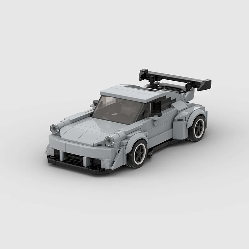 Moc RWB Wide Speed Champions Racer Cars City Sports Vehicle Building Blocks Creative Garage Toys Christmas Gift 3