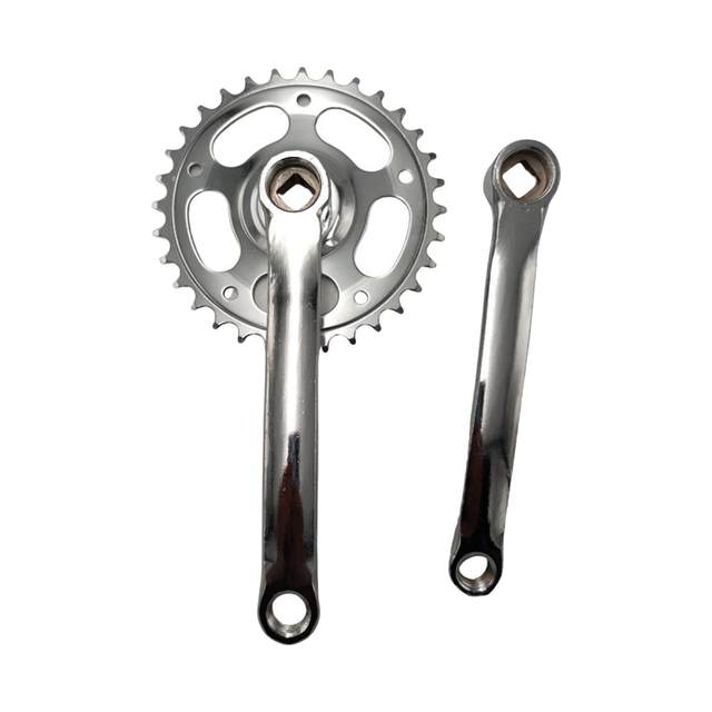 Bicycle Crankset Set Chainwheel Components 165mm Mountain Bike Crank Arm Set