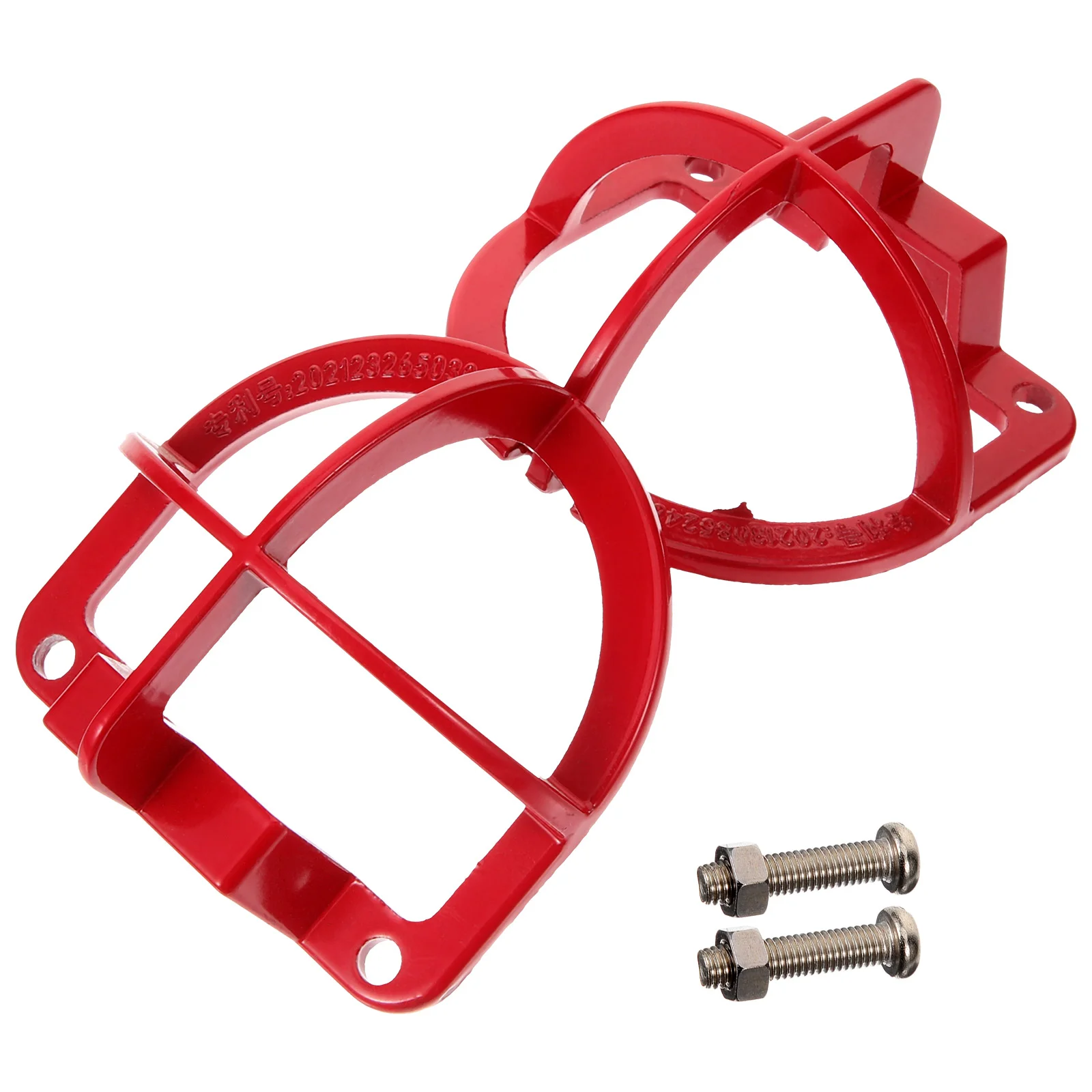 

Sprinkler Frame Guards Protector smoke sensor protective Cage frame Protective Fire Sprinkler Covers For Ceiling Cage Red Lid