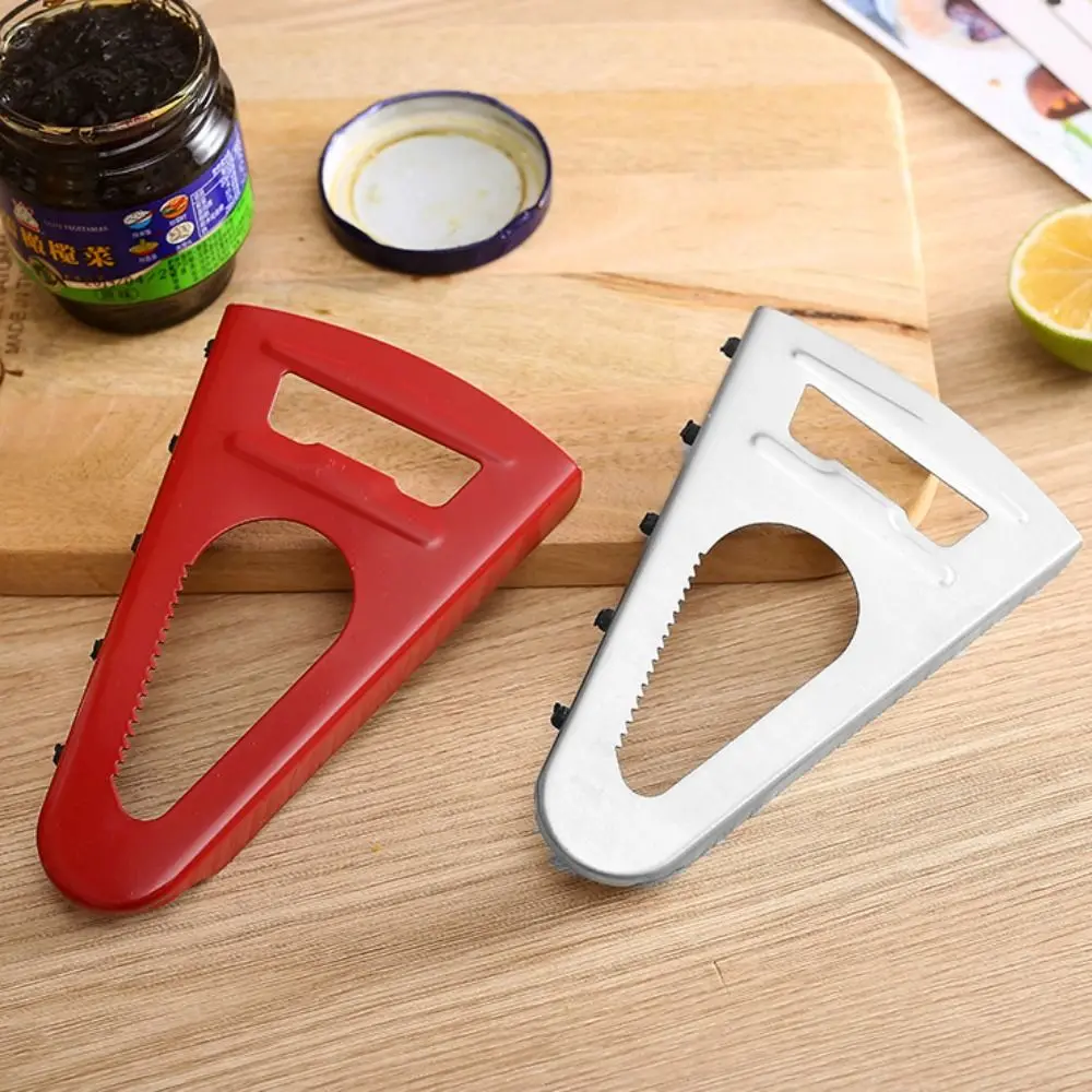 Portable Non-slip Screw Can Opener Universal Jar Opener Stainless Steel Bottle Jam
