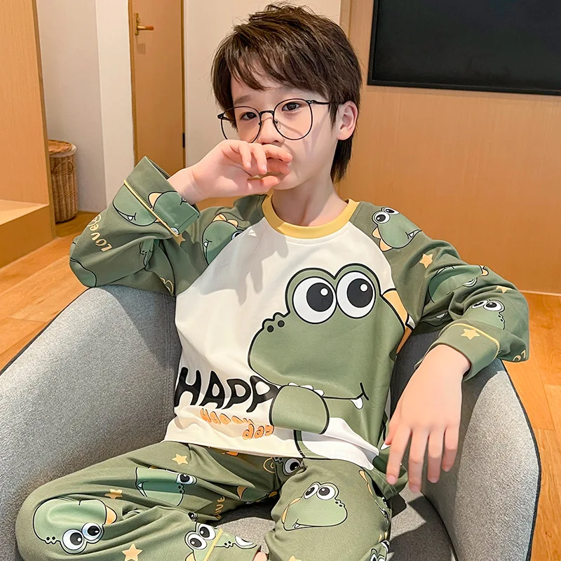 Loungewear Spiderman Boy Children's Pajamas Sets for Children Men's Boy's Pajama Sleepwear Robe Clothing Mother Kids