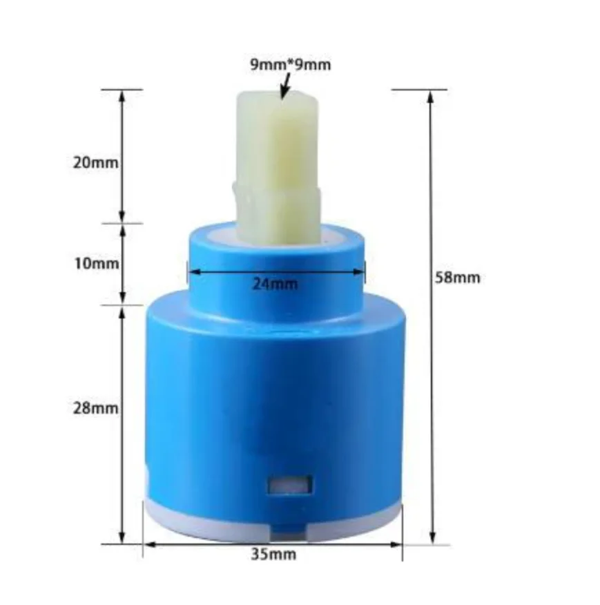 Faucet Cartridges Promotion 35mm / 40mm Ceramic Cartridge Faucet Cartridge Mixer Low Torque Accessories Rotation Flat