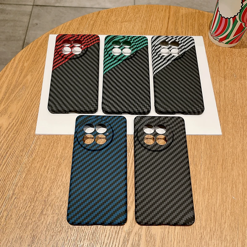 Ultra-Thin Carbon Fiber Stripe Matte Hard Cover