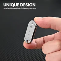 Unique EDC Pocket Knife For Men Compact Folding Design Box Cutter Tool For Everyday Carry And Outdoor Camping Gift 4