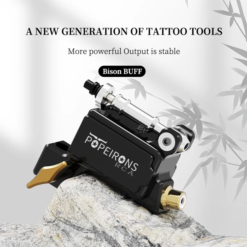 POPEIRONS Rotary Tattoo Machine direct drive tattoo machine Stroke