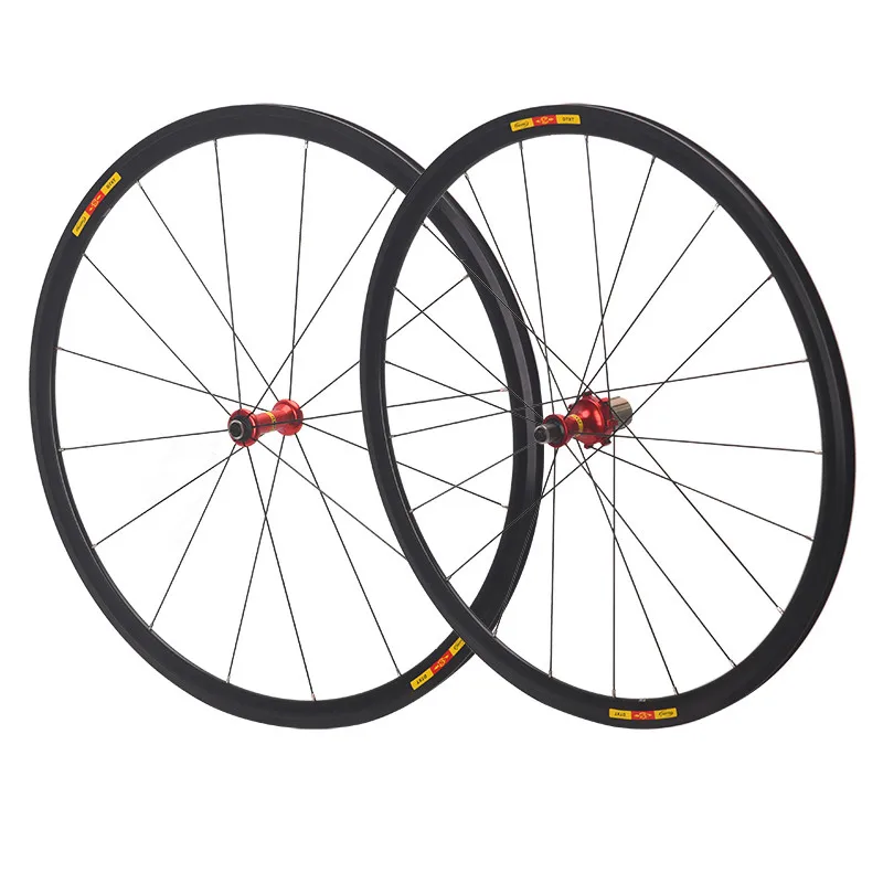 Ultra Light 700C 30/40/50mm Road Bike Wheelset V/C Brake Aluminum
