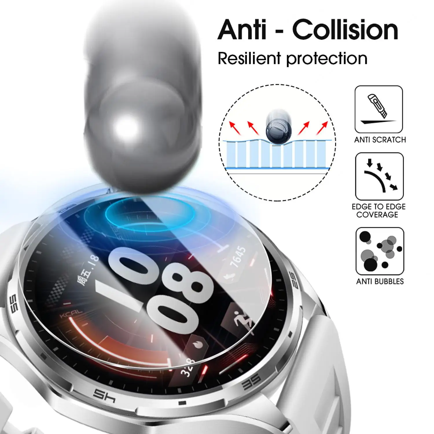 Premium Tempered Glass Screen Protectors - Case Friendly, Anti-Scratch, Bubble-Free