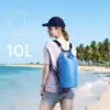 10L 4 Colors Floating Waterproof Dry Bag, Roll Top Sack Keeps Gear Dry for Backpacking, Kayaking, Rafting, Boating, Swimming 2