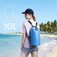 10L 4 Colors Floating Waterproof Dry Bag, Roll Top Sack Keeps Gear Dry for Backpacking, Kayaking, Rafting, Boating, Swimming 2
