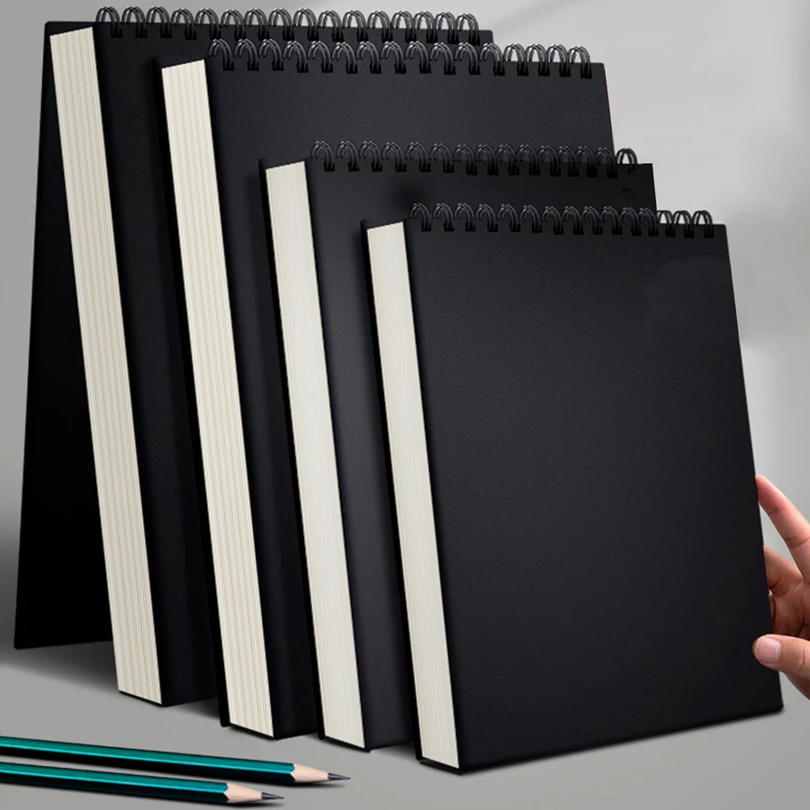 1 Pack 30-Sheets ,Sketch Book, Top Spiral Bound Sketch Pad, Acid Free Art Sketchbook Artistic Drawing Painting Writing Paper For 2