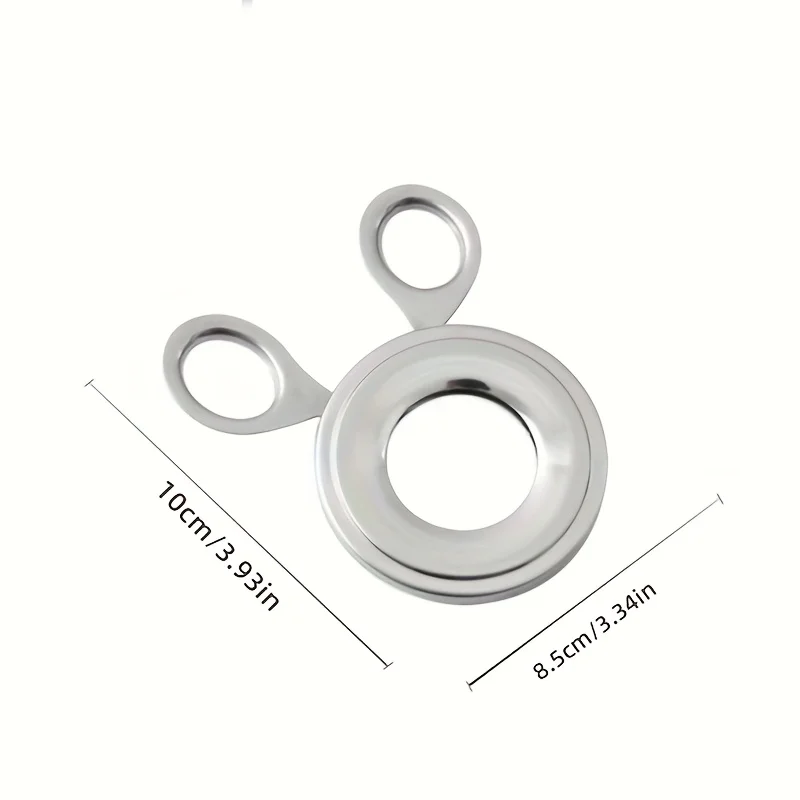 1pc Portable Stainless Steel Egg Lover'S Portable Egg Tool - Easy To Break Perfect for Home Use, Durable Kitchenware