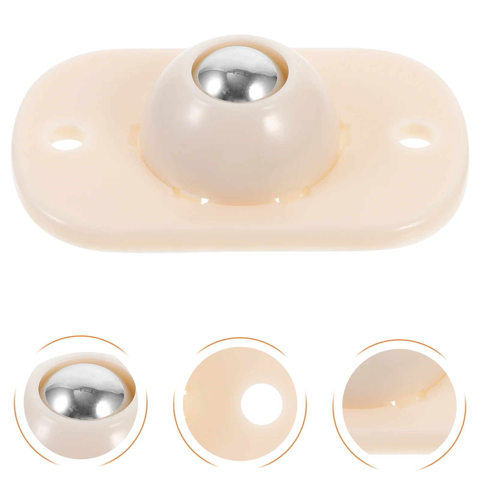 

12Pcs Mini Caster Wheels Adhesive Swivel Casters Household Storage Container Trash Can Stick on Wheels