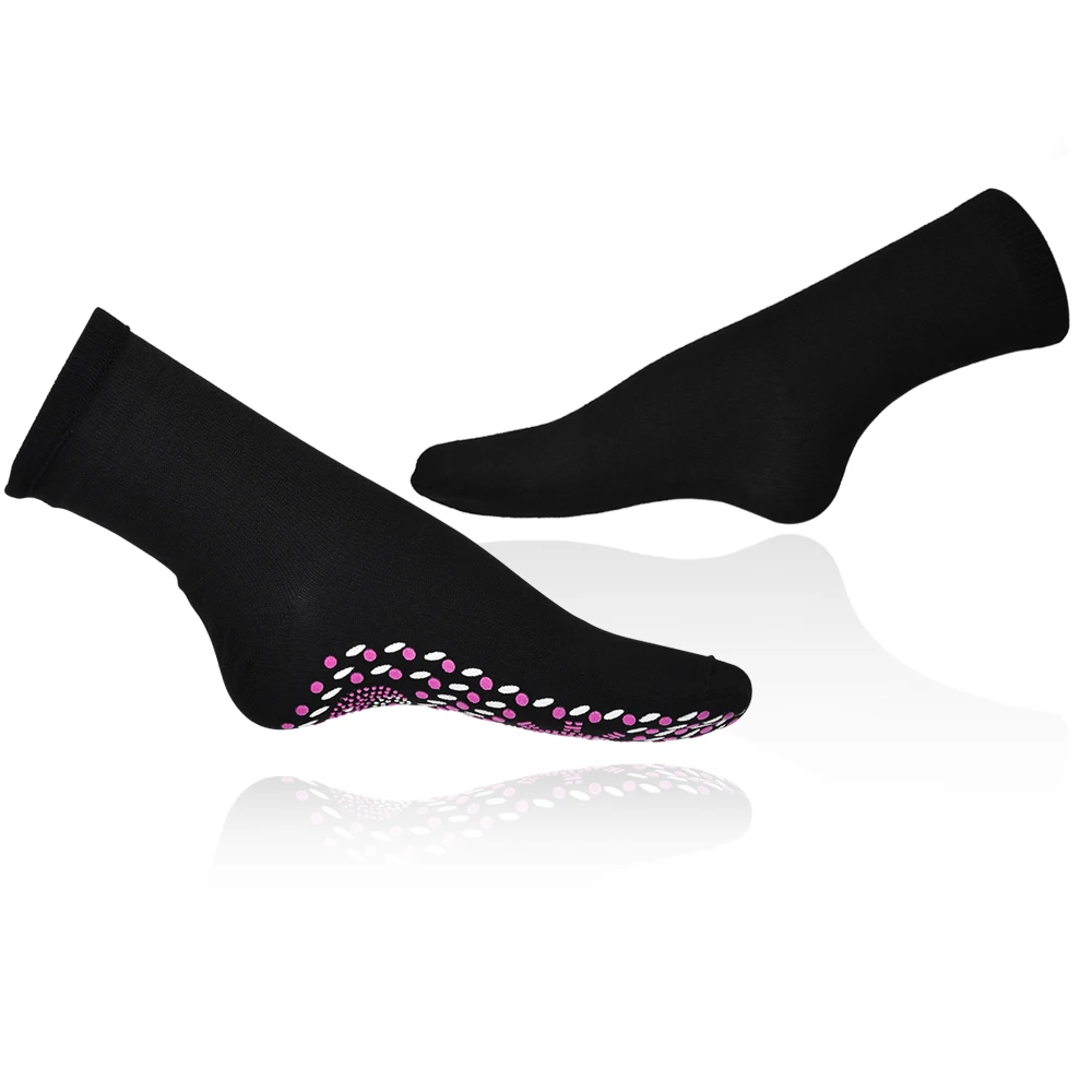 1/3pairs Tourmaline Self-Heating Socks Winter Warm Thermal Foot Care Socks Slimming Short Sock Magnetic Therapy Feet Sock
