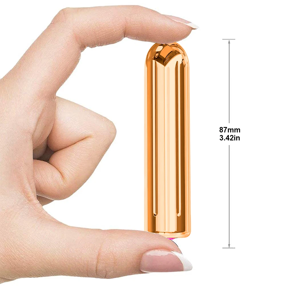 Speeds Bullet 10 Vibrator Mini Powerful Sex Toy for Women G-Spot Clitoris Stimulator USB Rechargeable Dild_voghion.com
