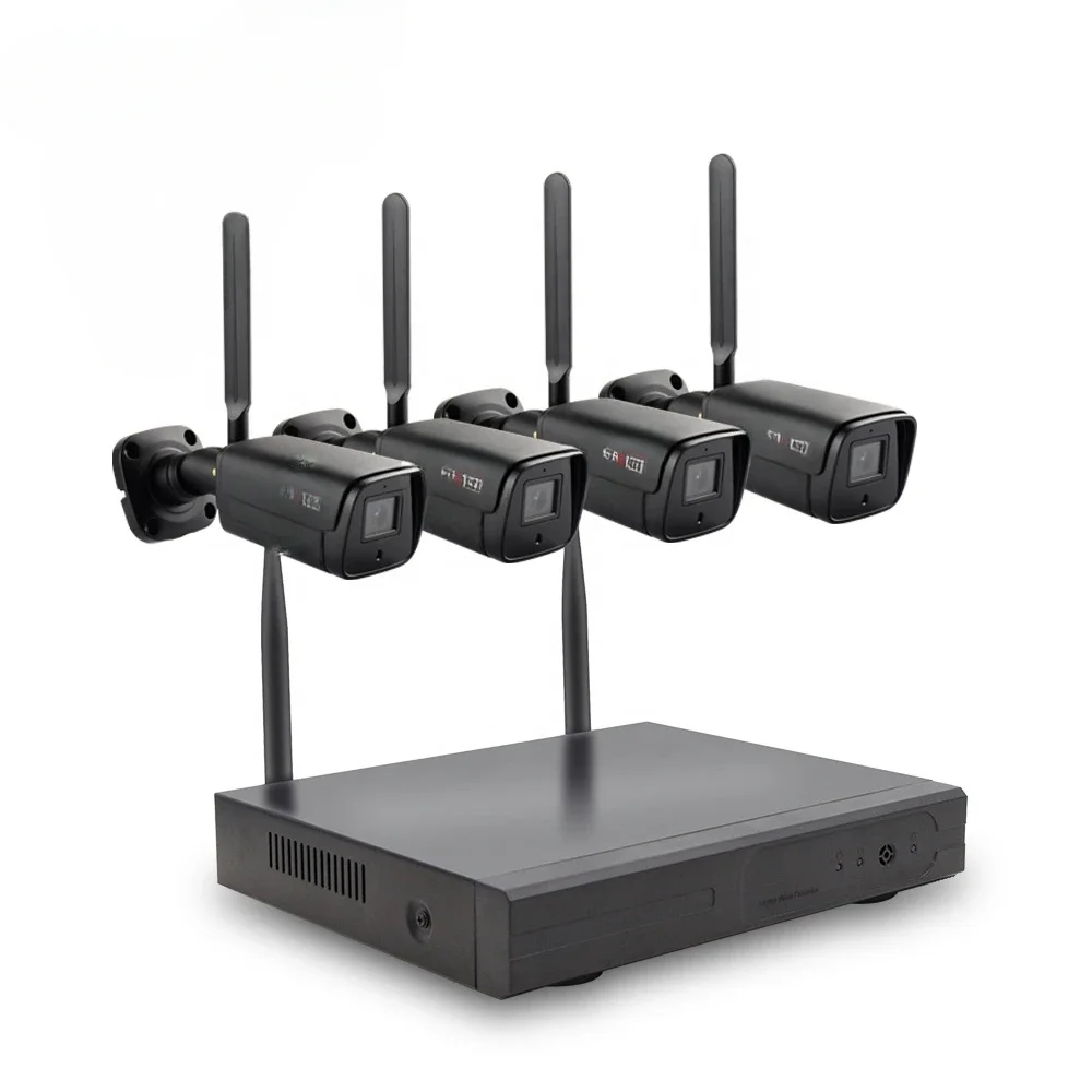 

Новейшая Наружная и внутренняя IP-камера ночного видения, Комплект беспроводных пуль