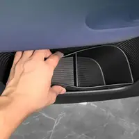 For Xpeng G6 TPE Front Rear Door Handle Organizer Tidying Car Modification Accessories Car Interior Decor Door Side Storage Box 4