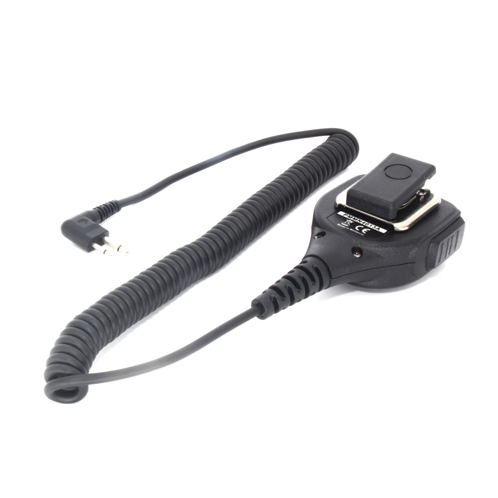 PMMN4013A Rainproof 2-Pin Shoulder Remote Speaker Mic-rophone PTT For Motorola Radio Mag One BPR40 A8 EP450 AU1200