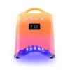 10S Quick Dring Nail Lamp High End Salon Professional Purple Ray Nail Dryer 78W Double Hand 52K Battery Charge Manicure  Light 1