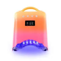 10S Quick Dring Nail Lamp High End Salon Professional Purple Ray Nail Dryer 78W Double Hand 52K Battery Charge Manicure  Light 1