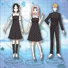 

Kaguya Sama Love Is War Anime Characters Acrylic Display Stand Model Board Desk Interior Decoration Ornaments Gift Couple 15cm