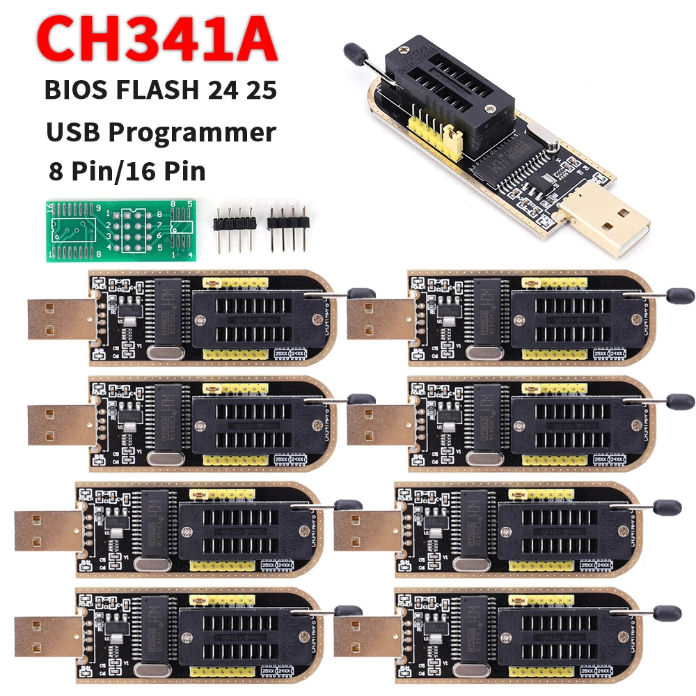 CH341A-24-25-Series-EEPROM-Flash-BIOS-8-PIN-16PIN-Programmer-BIOS-USB ...