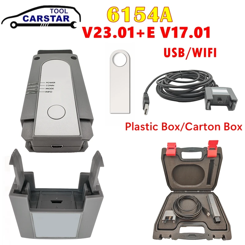 

The Best 6154A V23.01 6154 Support CAN FD DoIP Driver Cover Full Function as 5054a OBD2 Car Diagnostic Scanner