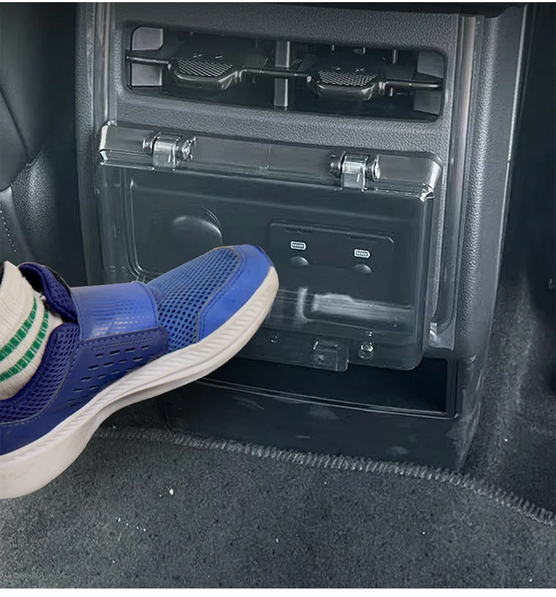 Geeignet für HAVAL H9 Schutzhülle für die hintere Klimaanlage, Modifikation von Staub- und Anti-Kick-Zubehör – Detail 10