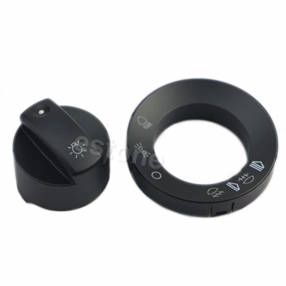 인테리어 액세서리 8E B6 C5 2000-2007 자동차 헤드 라이트 안개등 램프 제어 스위치 커버 캡 수리 키트 F0I5