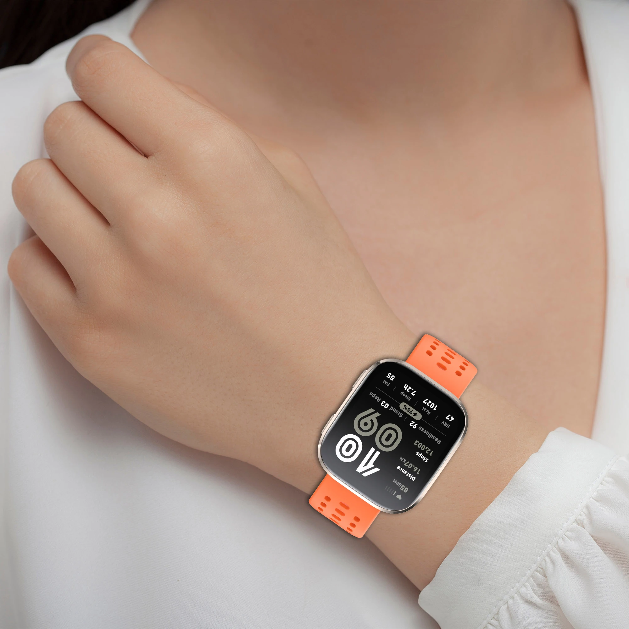 Sport Breathable Silicone Strap for Smartwatch - Original Band Accessory
