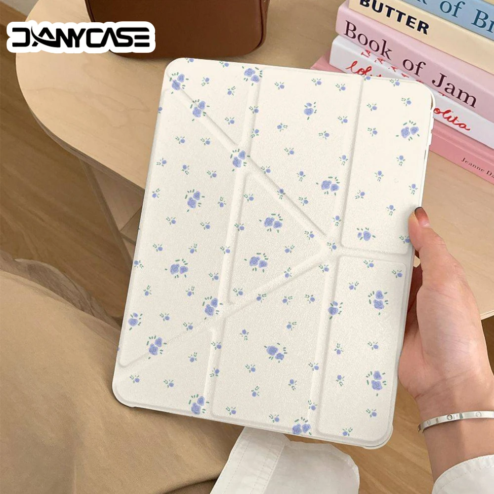 2025 حافظة شفافة جديدة لجهاز IPad 11th A16 Pro Air 13 11 M3 M2 M4 2025 12.9 " 10Th Mini 7 6 Funda غطاء مقاوم للصدمات