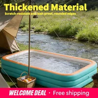 La piscine gonflable familiale est durable et épaisse, idéale pour les grandes piscines, les fêtes dans la cour et sur la pelouse. 5