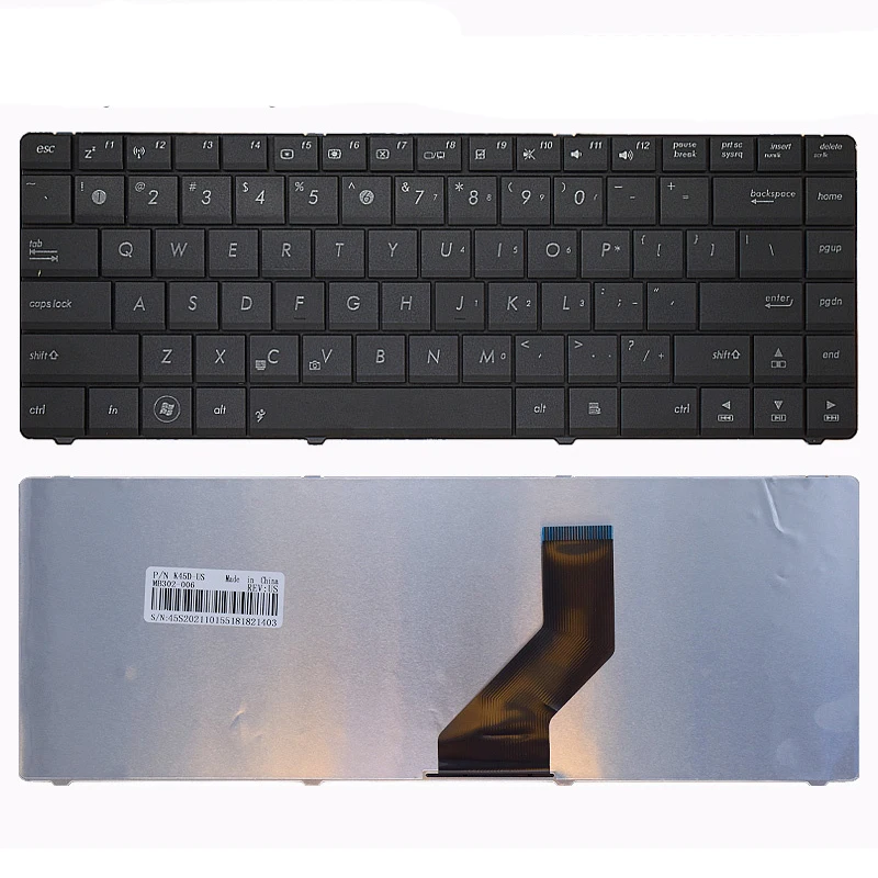 

Новая сменная Клавиатура для ноутбука, совместимая с ASUS K45D K45DR K45DV K45N