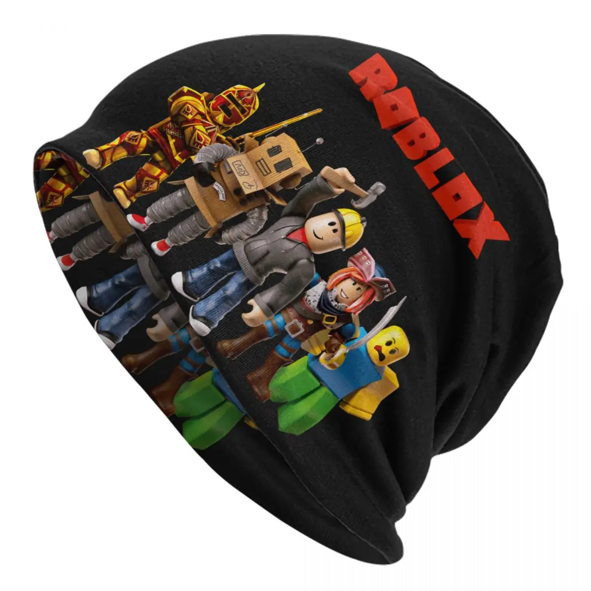 Robloxs Skullies Beanies Caps Hip Hop Winter Warm Men Women Knit Hat