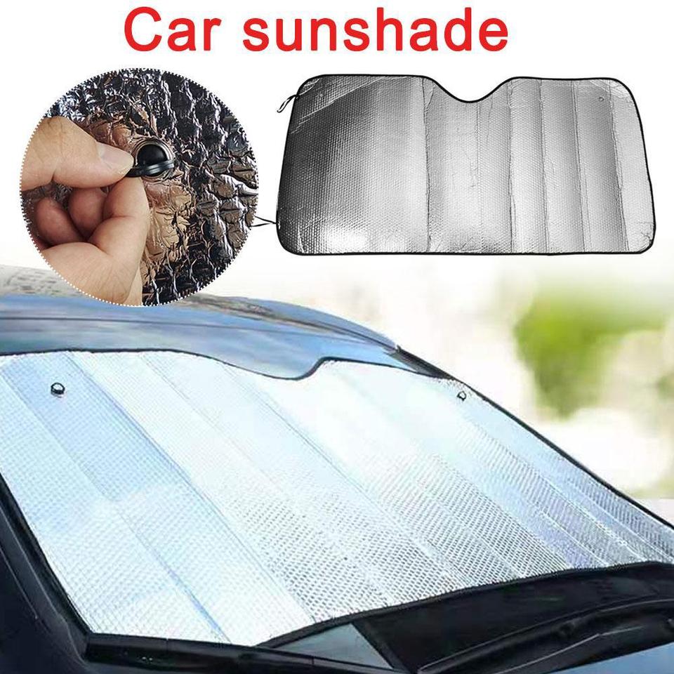 Car Front Window Sunshade UV Protection Shade Sun Protector Windshield Visor Cover Auto Curtain Sunshade Accessories