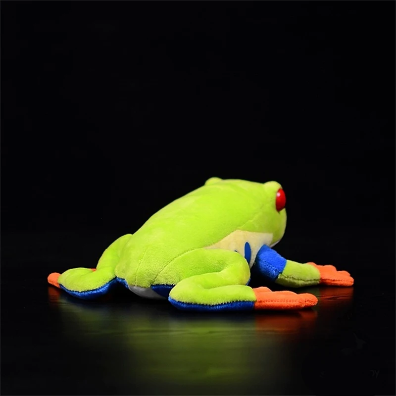 Safari Ltd. Rana De árbol De Ojos Rojos Con Bebé, Pintada A Mano, Realista Modelo De 2.75 Pulgadas, Divertido Juguete Educativo Para Niños, Niñas Y Niños A Partir De 3 Años