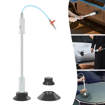 Extracteur de débosselage pneumatique à Air 5-12Bar avec 3 ventouses, marteau de traction, Kit coulissant à ventouse